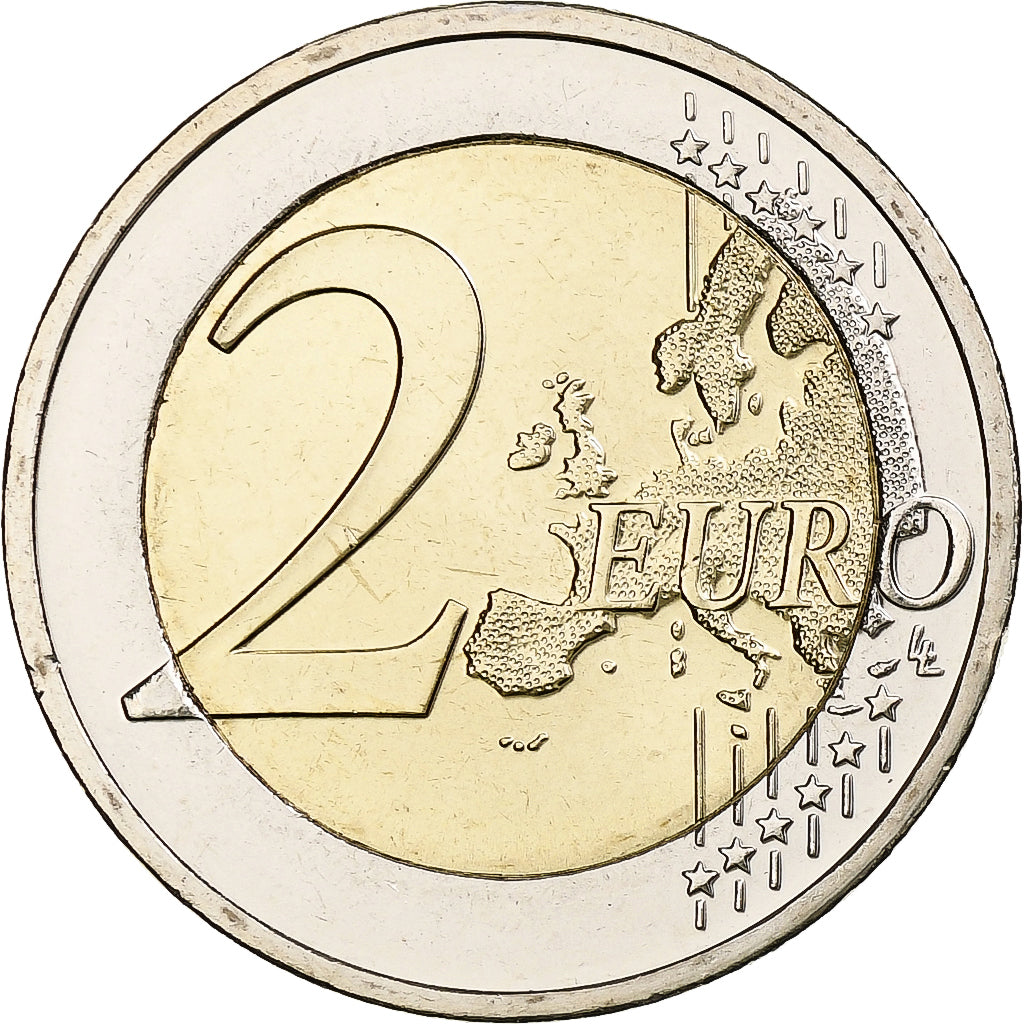 Greece, 2 Euro, XIIIth Special Olympics, 2011, Athens, Bi-Metallic, MS(63)