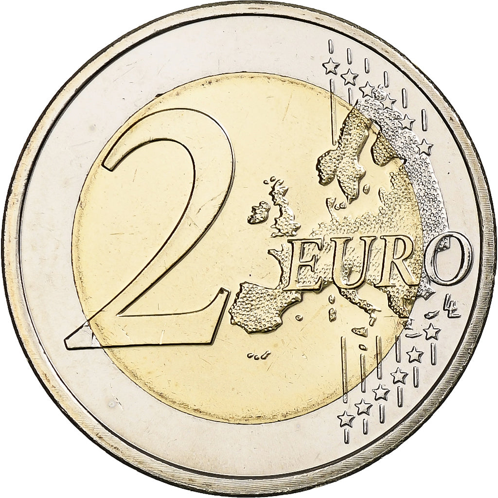 Slovenia, 2 Euro, Primoz Tubar, 2008, Utrecht, Bi-metallico, SPL, KM:80