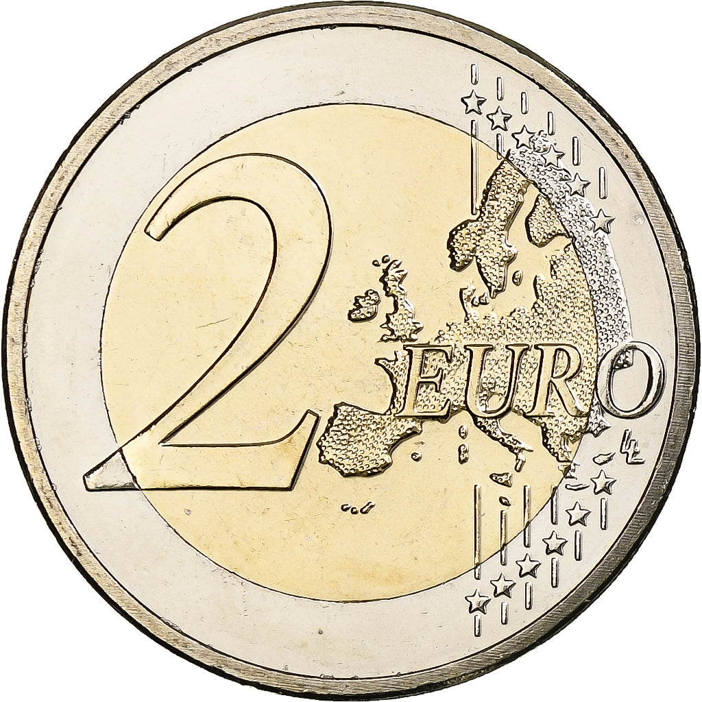 Netherlands, 2 Euro, Erasmus, 2011, Utrecht, Bi-Metallic, MS(63)