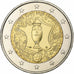 Francia, 2 Euro, UEFA Euro 2016, 2016, Pessac, Bi-metallico, SPL
