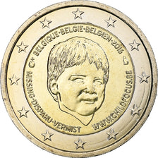 Bélgica, 2 Euro, Child Focus, 2016, Brussels, Bimetálico, SC