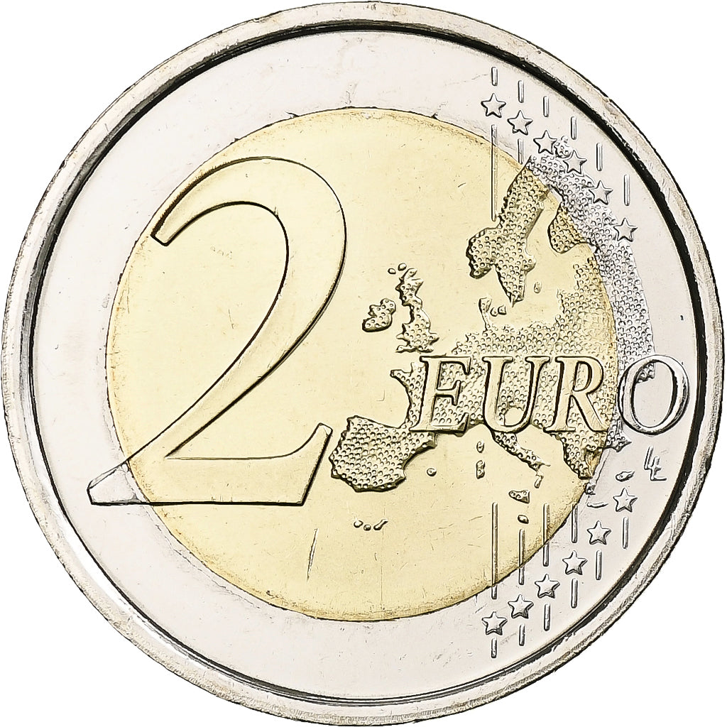 Spanien, 2 Euro, Escurial, 2013, Madrid, Bi-Metallic, UNZ