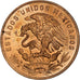 Mexico, 20 Centavos, 1960, Mexico City, Bronze, MS(60-62), KM:440