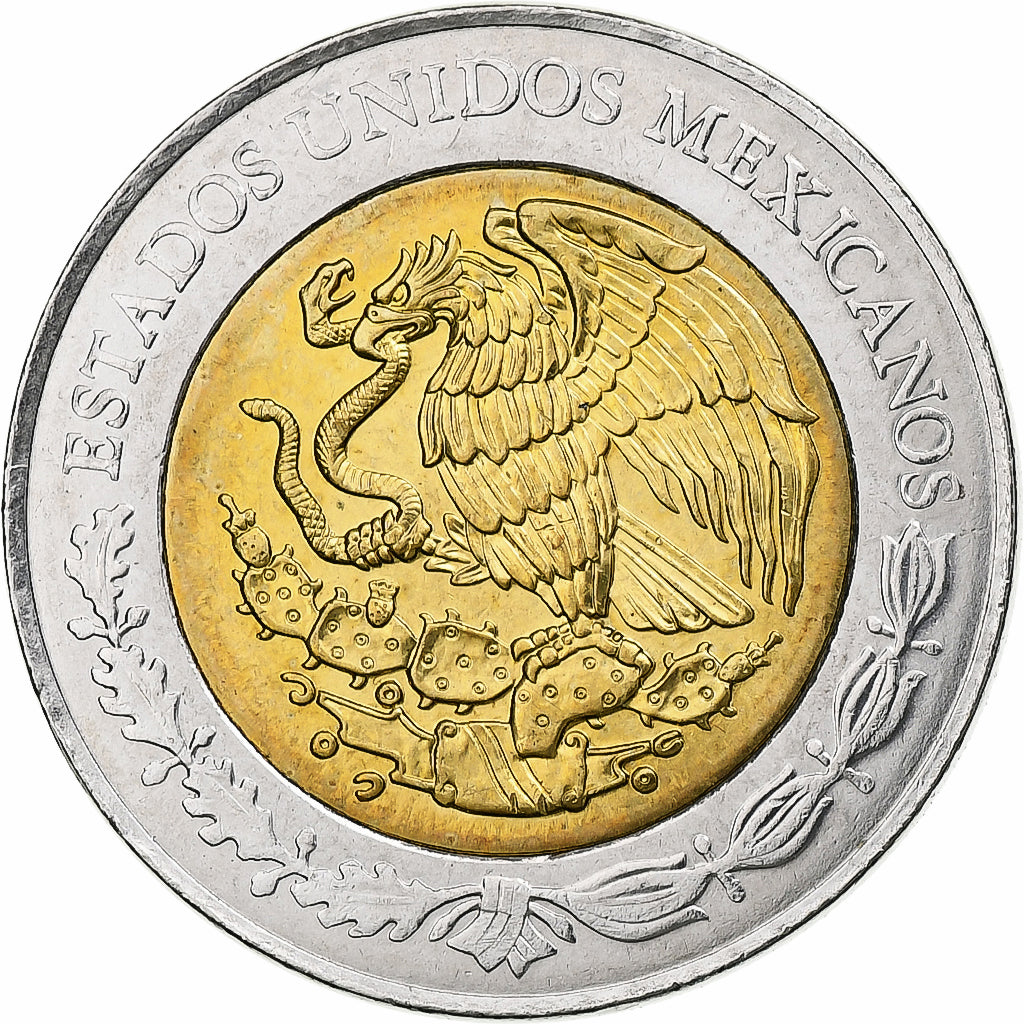 Mexique, 5 Pesos, 2013, Mexico City, Bimétallique, SPL, KM:605