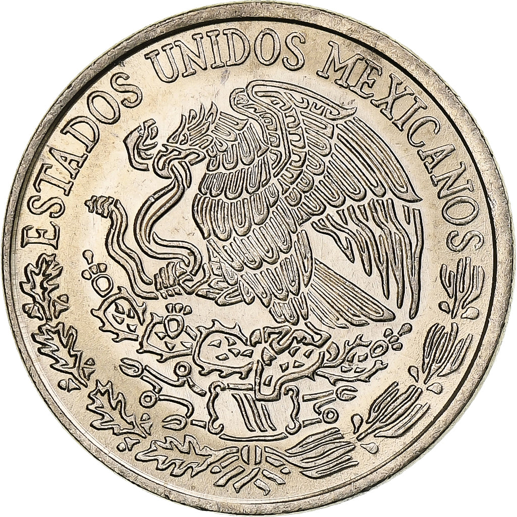 Messico, 50 Centavos, 1976, Mexico City, Rame-nichel, SPL, KM:452