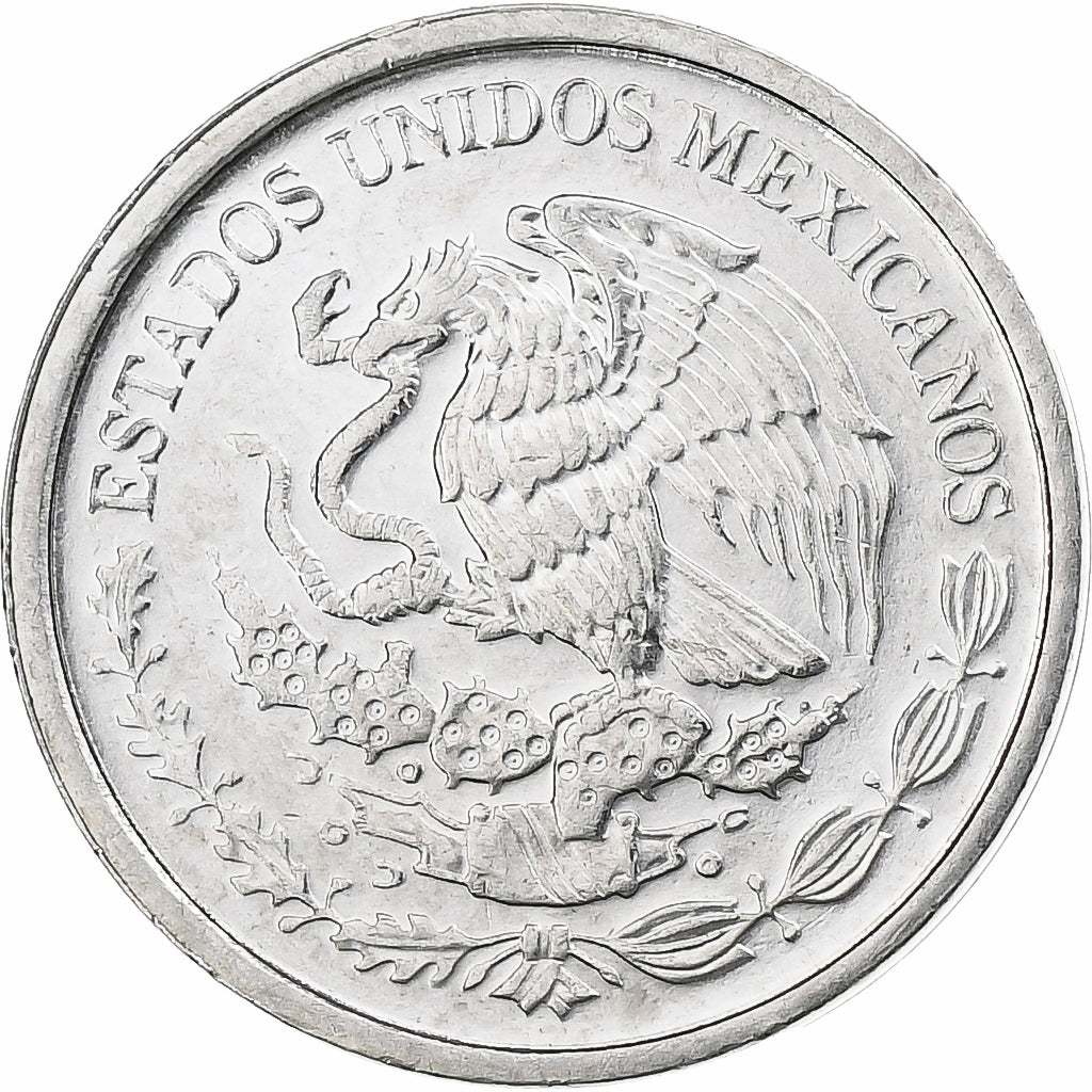 Mexiko, 10 Centavos, 2017, Mexico City, Stainless Steel, UNZ, KM:934