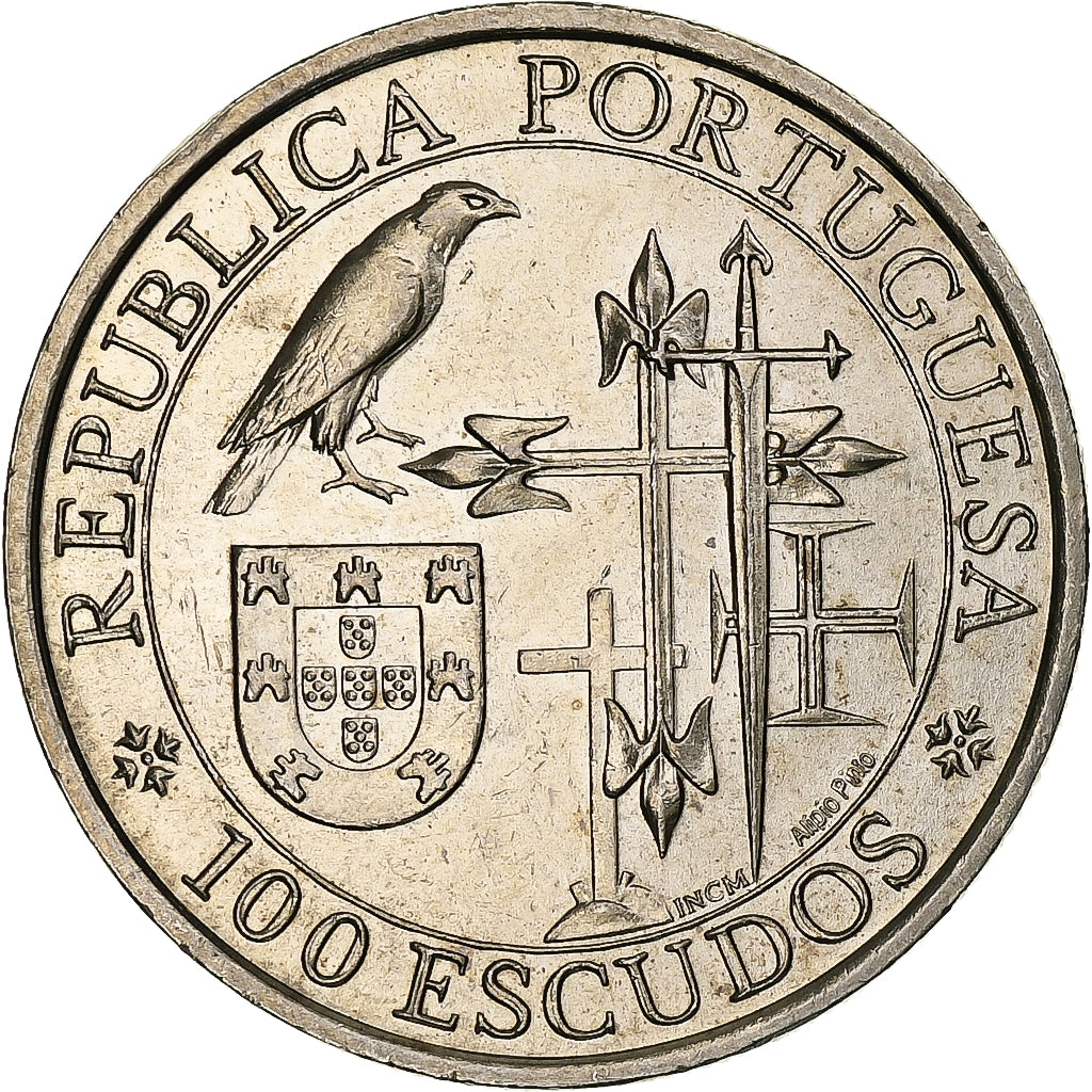 Portogallo, 100 Escudos, Prior of Crato, 1995, Lisbon, Rame-nichel, SPL-, KM:680