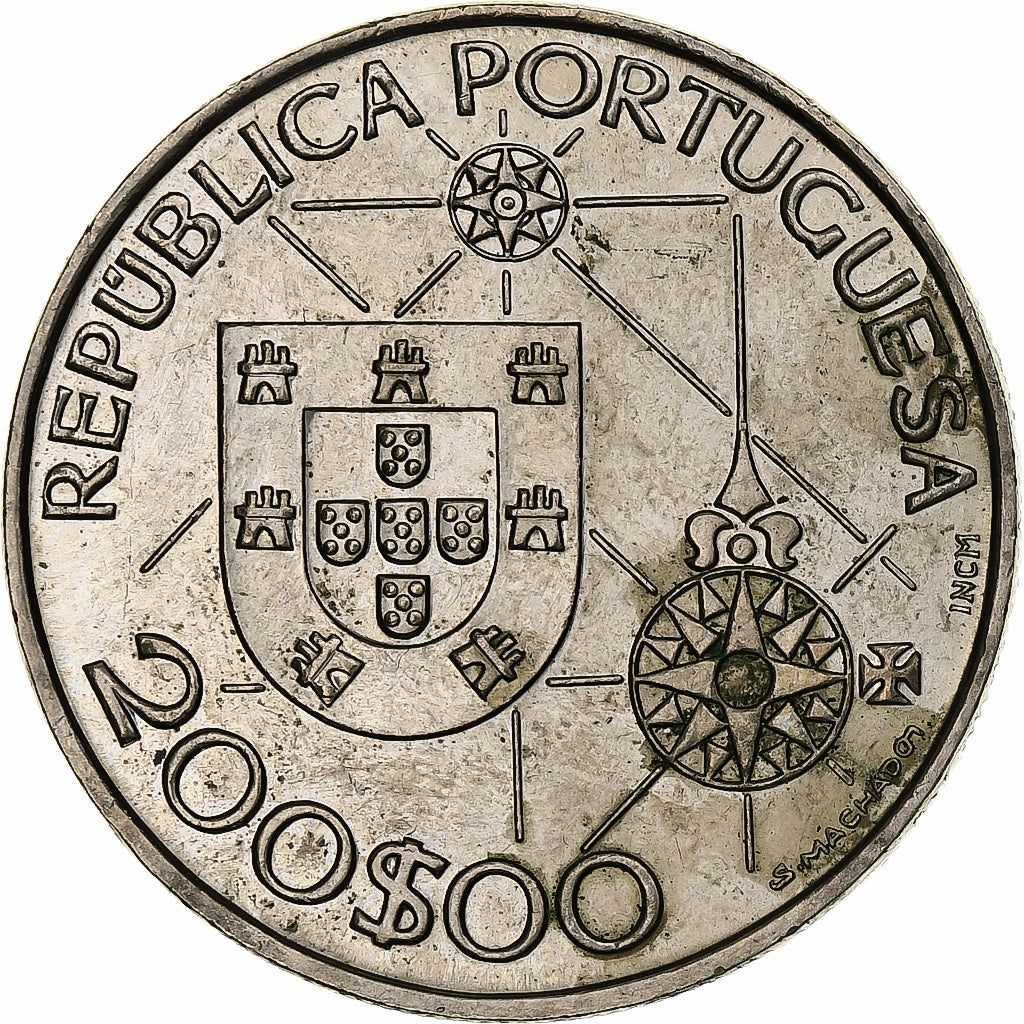 Portogallo, 200 Escudos, New World - America, 1992, Lisbon, Rame-nichel, SPL