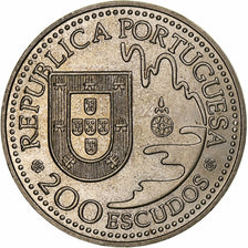 Portugal, 200 Escudos, Tanegashima, 1993, Lisbon, Copper-nickel, MS(63), KM:665