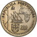 Portugal, 200 Escudos, Treaty of Tordesilhas, 1994, Lisbonne, Cupro-nickel, SPL