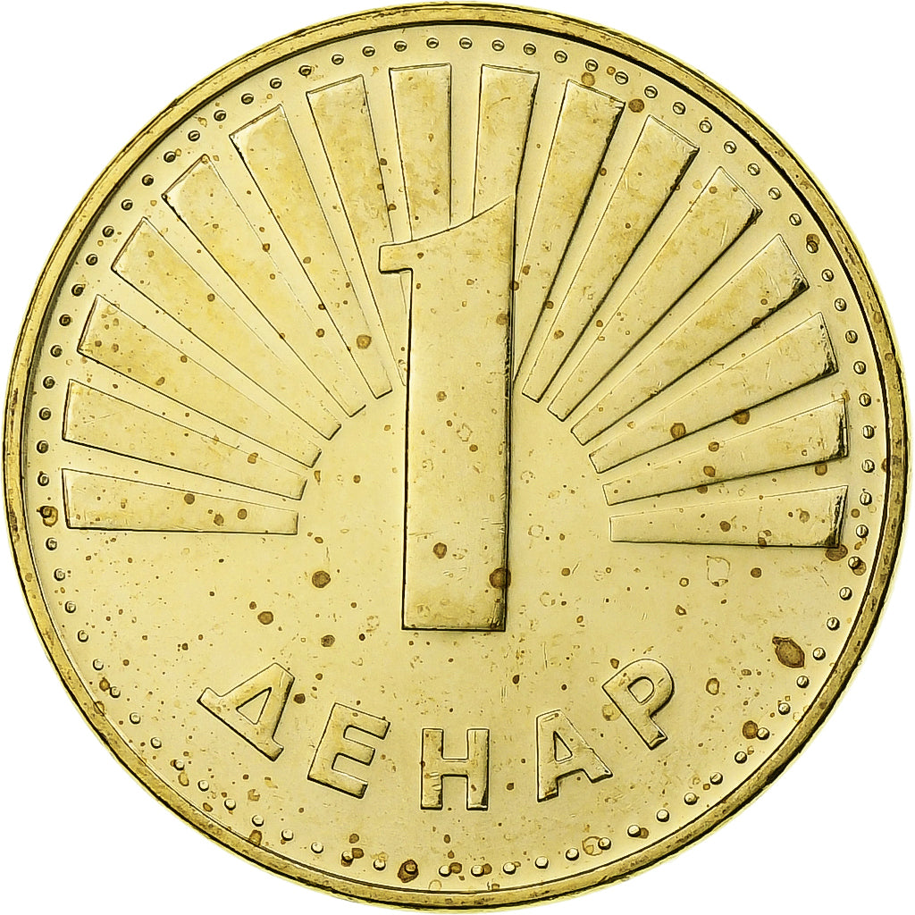 Macedonia, Denar, 2020, Latón, EBC+