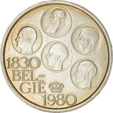 Coin, Belgium, 500 Francs, 500 Frank, 1980, Brussels, EF(40-45), Silver Clad