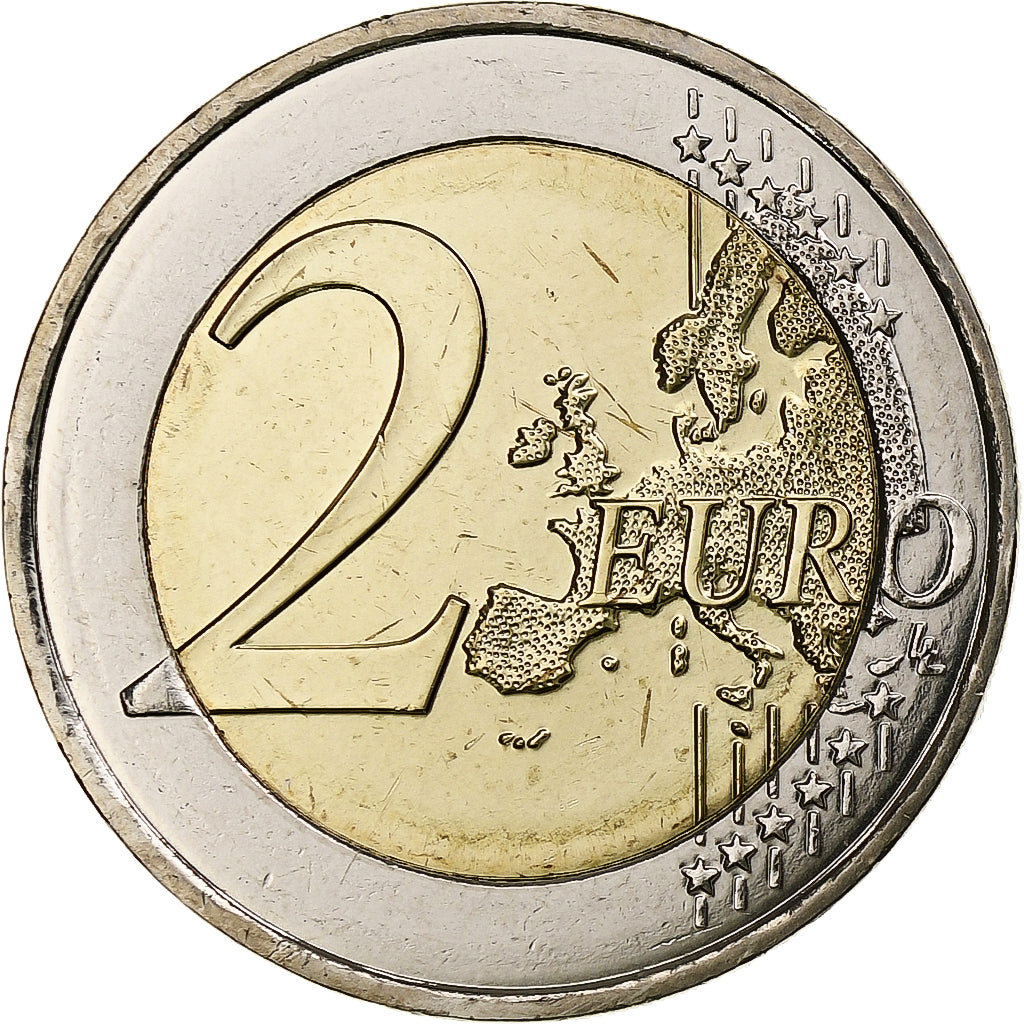 Malta, 2 Euro, Hagar Qim temples, 2017, Pessac, Bimetálico, MS(63)
