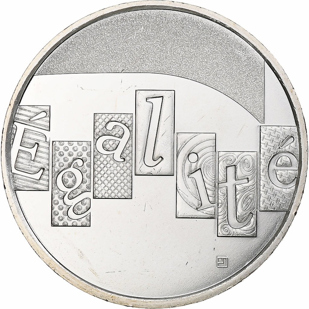 France, 5 Euro, Egalité, 2013, Pessac, Billon, MS(63)