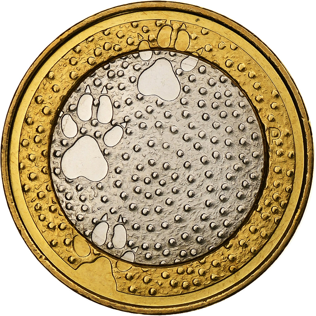 Finland, 5 Euro, The Nordic Nature - Fauna, 2012, Vantaa, Bi-Metallic, MS(63)