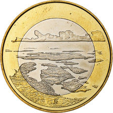 Finlandia, 5 Euro, Archipelago Sea, 2018, Vantaa, Bi-metallico, SPL