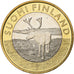Finland, 5 Euro, Reindeer in Lapland, 2015, Vantaa, Bi-Metallic, MS(63)