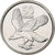 Botswana, 50 Thebe, Eagle, 2013, Royal Canadian Mint, Nickel Clad Steel, MS(63)