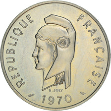 Coin, FRENCH AFARS & ISSAS, 100 Francs, 1970, Paris, ESSAI, MS(63)