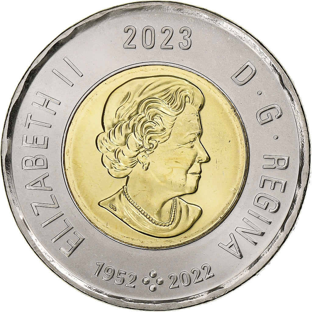 Canada, 2 Dollars, Bear, 2023, Royal Canadian Mint, Bimétallique, SPL