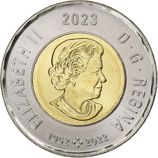 Canada, 2 Dollars, Bear, 2023, Royal Canadian Mint, Bi-Metallic, MS(63)