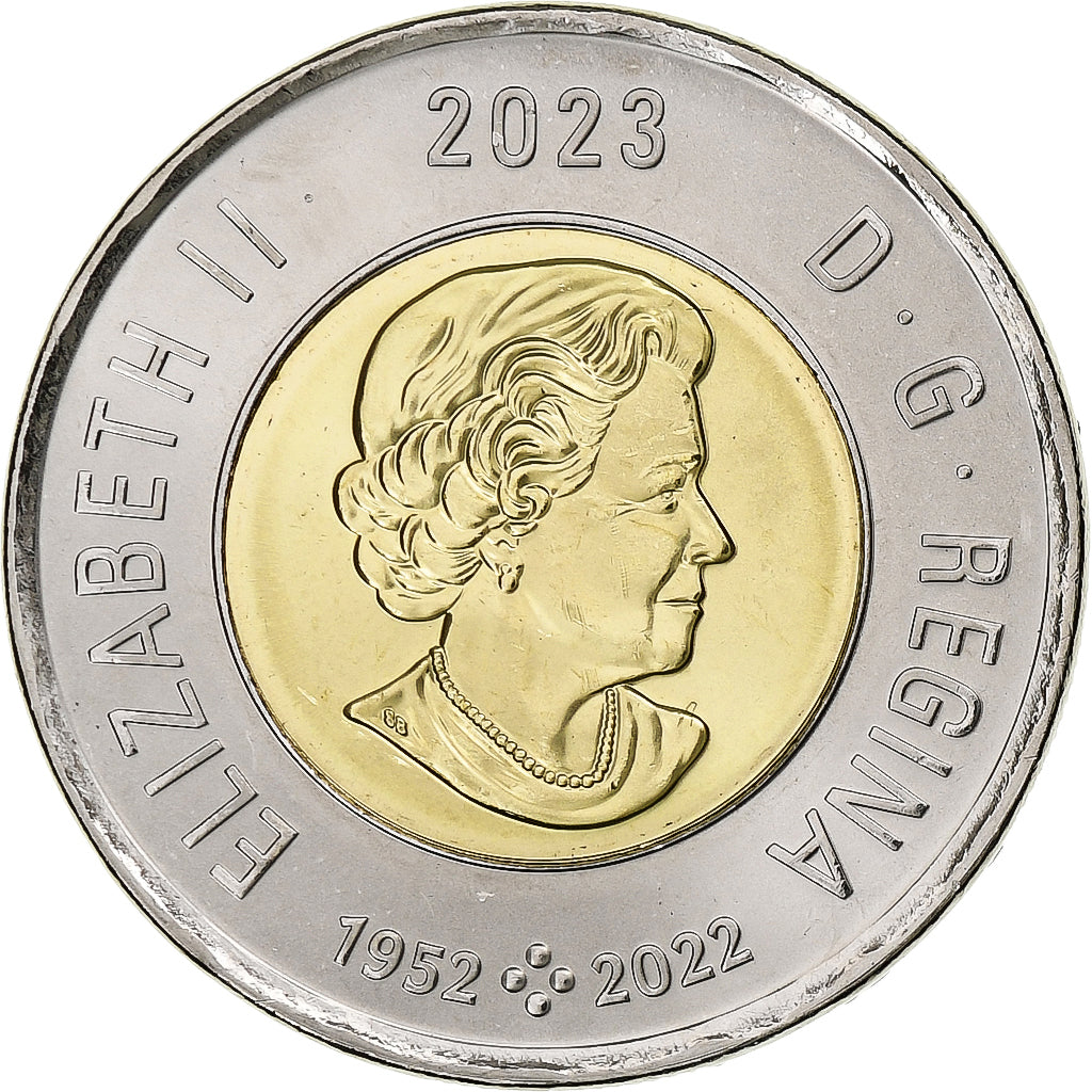 Canada, 2 Dollars, Bear, 2023, Royal Canadian Mint, Bimetaliczny, MS(63)