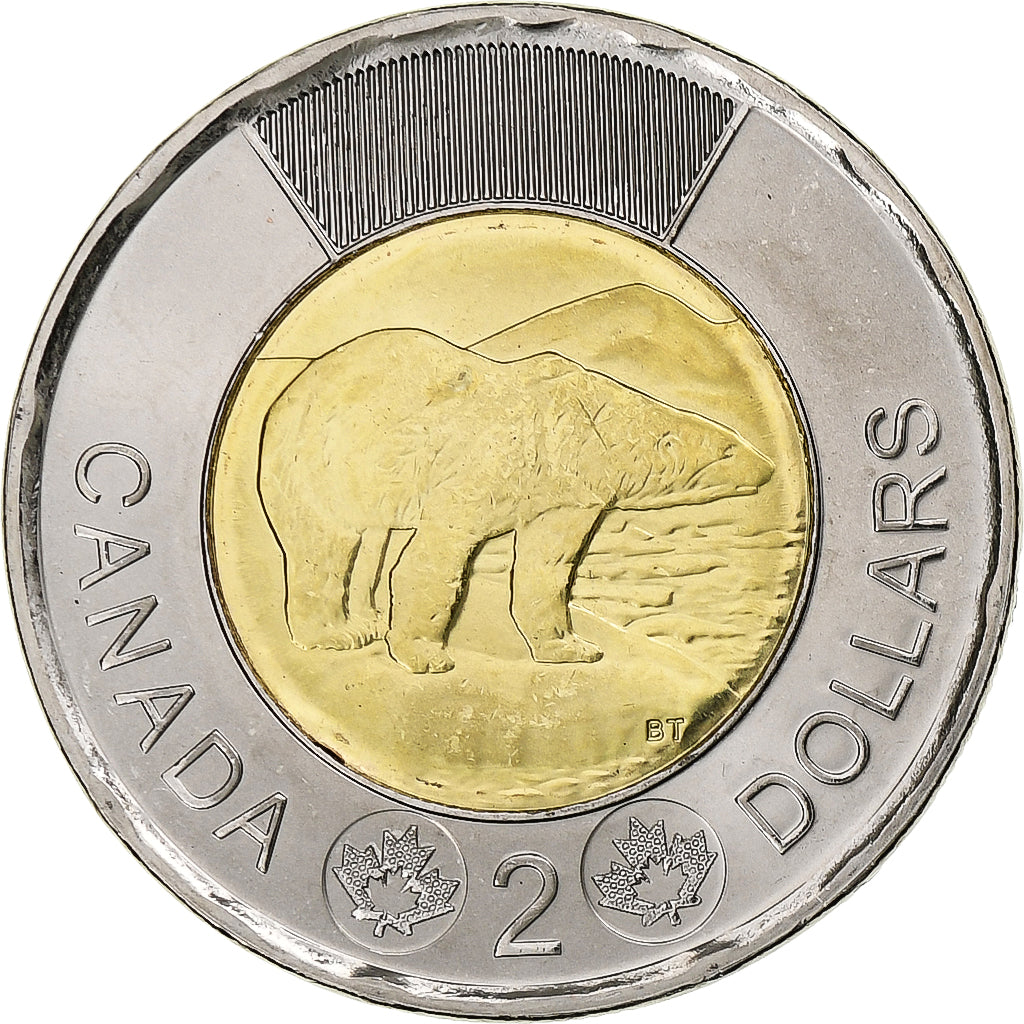 Canada, 2 Dollars, Bear, 2023, Royal Canadian Mint, Bimetaliczny, MS(63)