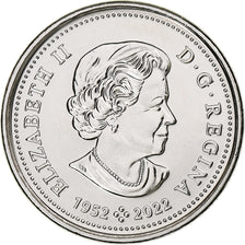 Canada, 25 Cents, Caribou, 2023, Royal Canadian Mint, Nickel plated steel