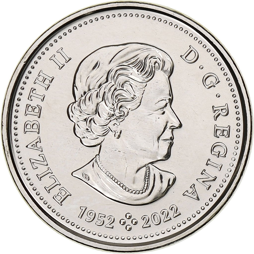 Canada, 5 Cents, Beaver, 2023, Royal Canadian Mint, Nickel platerowany stalą