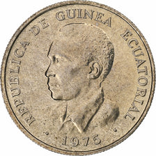 Equatorial Guinea, 5 Ekuele, 1975, Llantrisant, Cupronickel, VZ