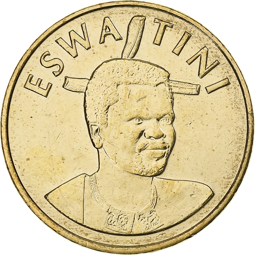Suazi, 2 Emalangeni, 2021, Aluminium-Brąz, MS(63)