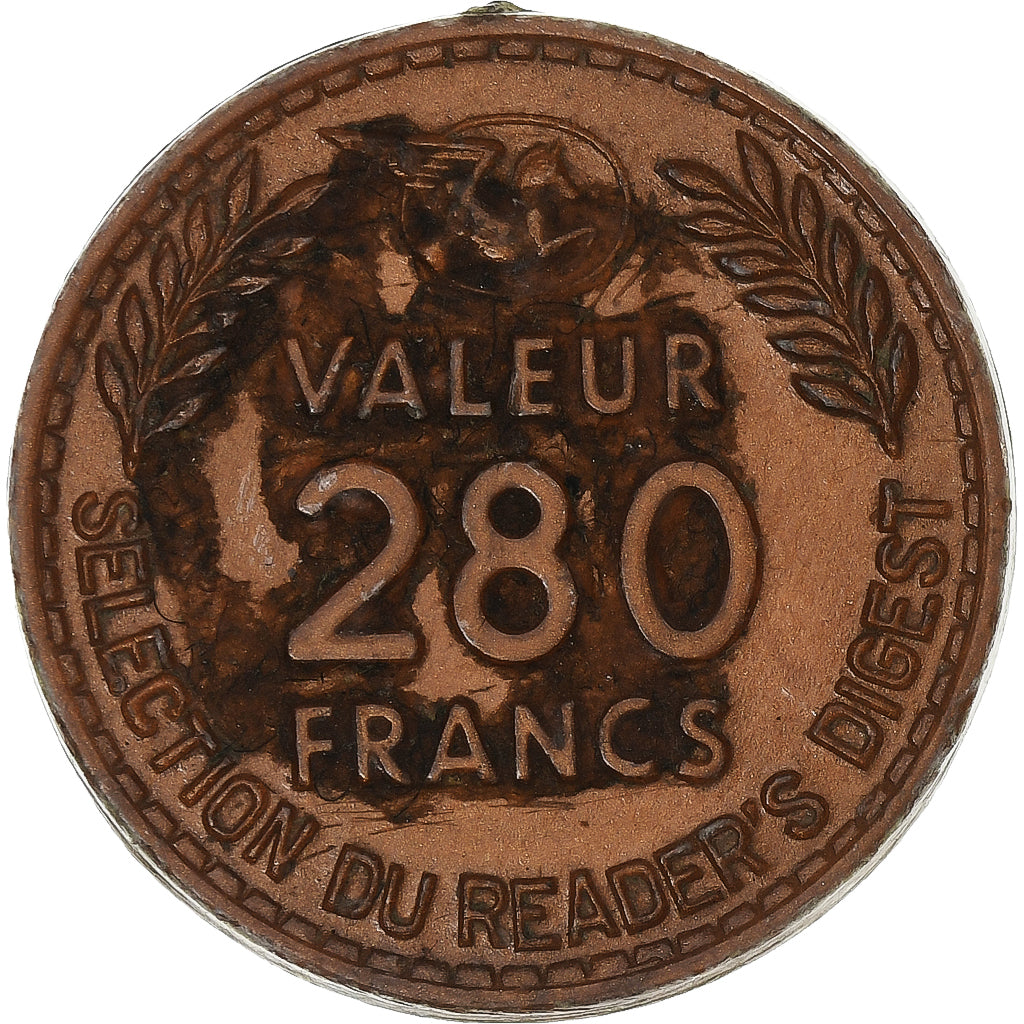 France, Jeton, Reader's Digest, Plastic, SUP