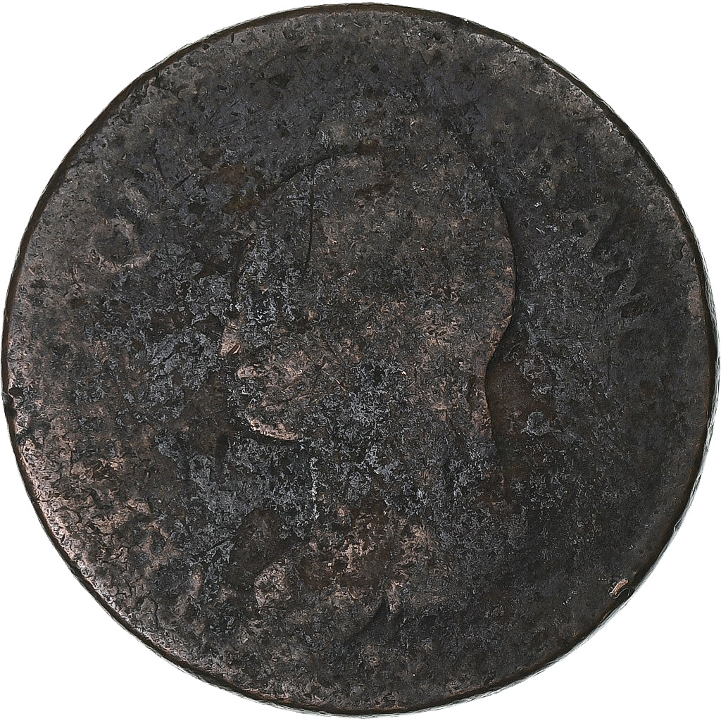 Frankreich, Decime, Dupré, AN 8, Bordeaux, Kupfer, SGE+, Gadoury:187a