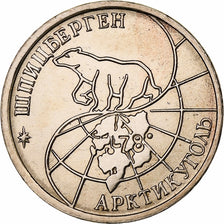 SPITZBERGEN, 10 Roubles, 1993, Moscow, Copper-Nickel Clad Steel, MS(63)