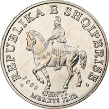 Albania, 50 Lekë, 2000, Pessac, Copper-nickel, MS(63)