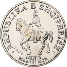 Albanie, 50 Lekë, 2000, Pessac, Cupro-nickel, SPL