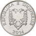 Albania, 5 Lekë, 2014, Nickel plated steel, UNZ