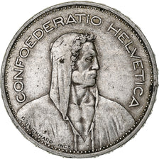 Switzerland, 5 Francs, Herdsman, 1932, Bern, Silver, VF(20-25), KM:40