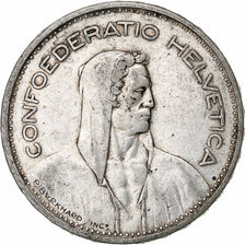 Switzerland, 5 Francs, Herdsman, 1932, Bern, Silver, VF(20-25), KM:40