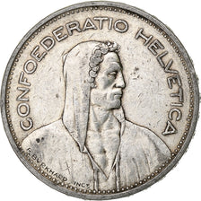 Svizzera, 5 Francs, Herdsman, 1932, Bern, Argento, MB+, KM:40