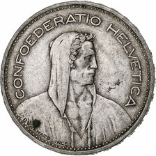 Switzerland, 5 Francs, Herdsman, 1932, Bern, Silver, AU(50-53), KM:40