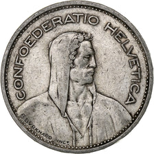 Switzerland, 5 Francs, Herdsman, 1932, Bern, Silver, VF(20-25), KM:40