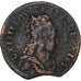France, Louis XIV, Liard, 1655, Vimy, Copper, VF(20-25), Gadoury:80
