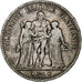 France, 5 Francs, Hercule, 1874, Bordeaux, Argent, TB, KM:820.2