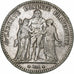 France, 5 Francs, Hercule, 1877, Bordeaux, Silver, VF(20-25), Gadoury:745a