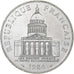 France, 100 Francs, Panthéon, 1984, Pessac, Silver, MS(63), Gadoury:898