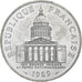 Frankrijk, 100 Francs, Panthéon, 1989, Pessac, Zilver, PR, Gadoury:898