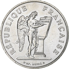 France, 100 Francs, Droits de l'Homme, 1989, Pessac, Argent, SPL, Gadoury:904