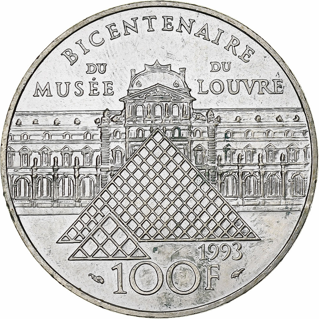 Francia, 100 Francs, Liberté guidant le peuple, 1993, Pessac, Argento, SPL-