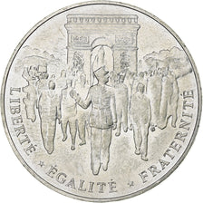 France, 100 Francs, Libération de Paris, 1994, Pessac, Argent, TTB+